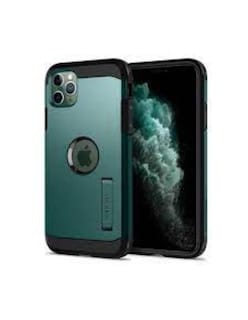 Foto 3 | Funda para iPhone 11 Pro Spigen ACS00420 Verde