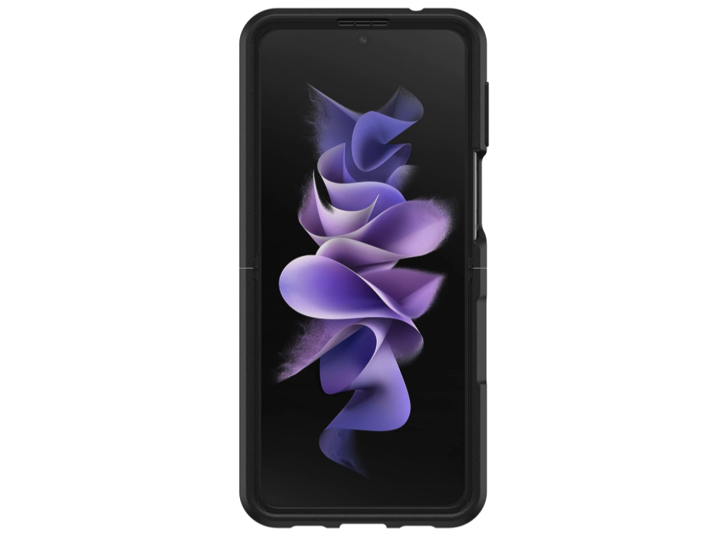 Foto 2 | Funda para Galaxy Z Flip3 5g cristal Negro Otterbox Symmetry Series Flex