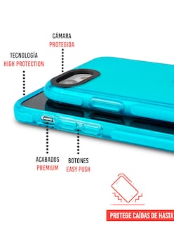 Foto 3 | Funda InstaCase Premium Colors Azul para iPhone 8