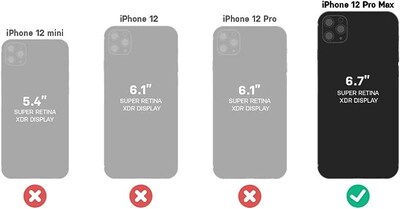 Foto 3 | Funda Otterbox color Transparente para iPhone 12 Pro Max