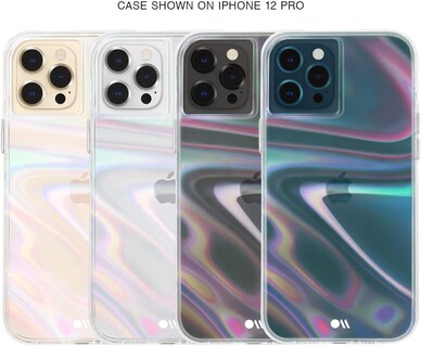 Foto 2 | Case-mate - Burbuja De Jabón - Funda Para Iphone 12 Y Iphone 12 Pro (5g) - Protección Contra Caídas De 10 Pies