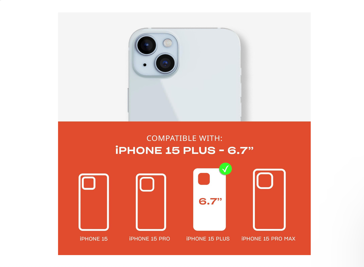 Foto 3 pulgar | Funda Para Iphone 15 Plus