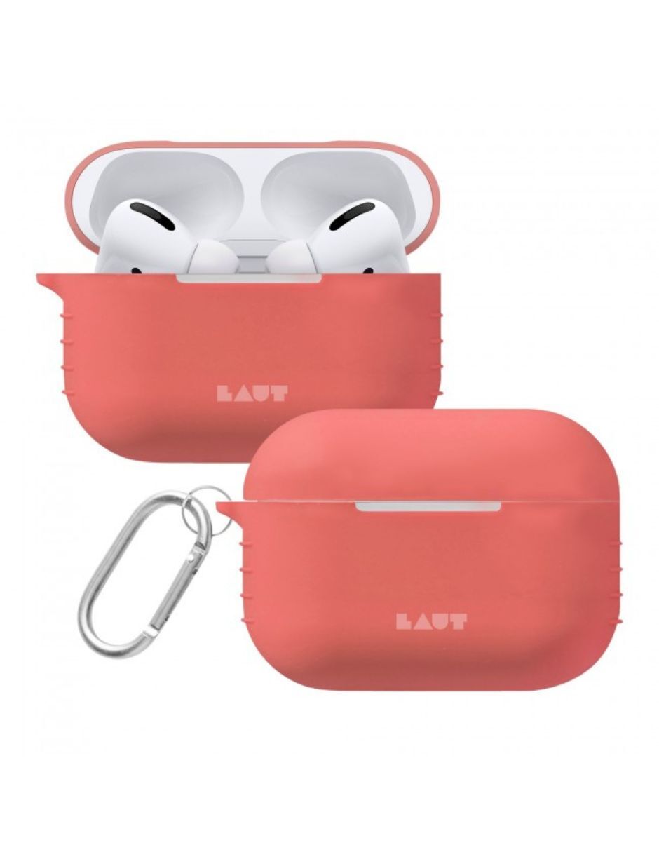 Foto 3 pulgar | Funda para AirPods Pro Laut Rosa