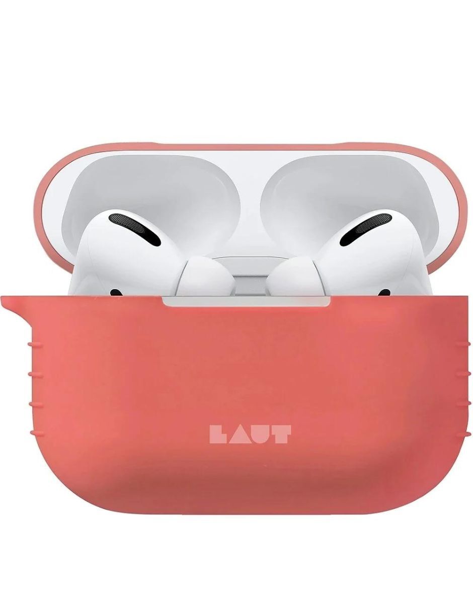 Foto 4 pulgar | Funda para AirPods Pro Laut Rosa