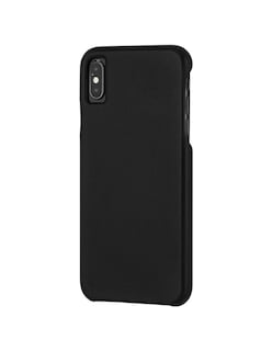 Foto 2 | Funda Case-mate Cuero Barely There Para IPhone Xs Max - Negro