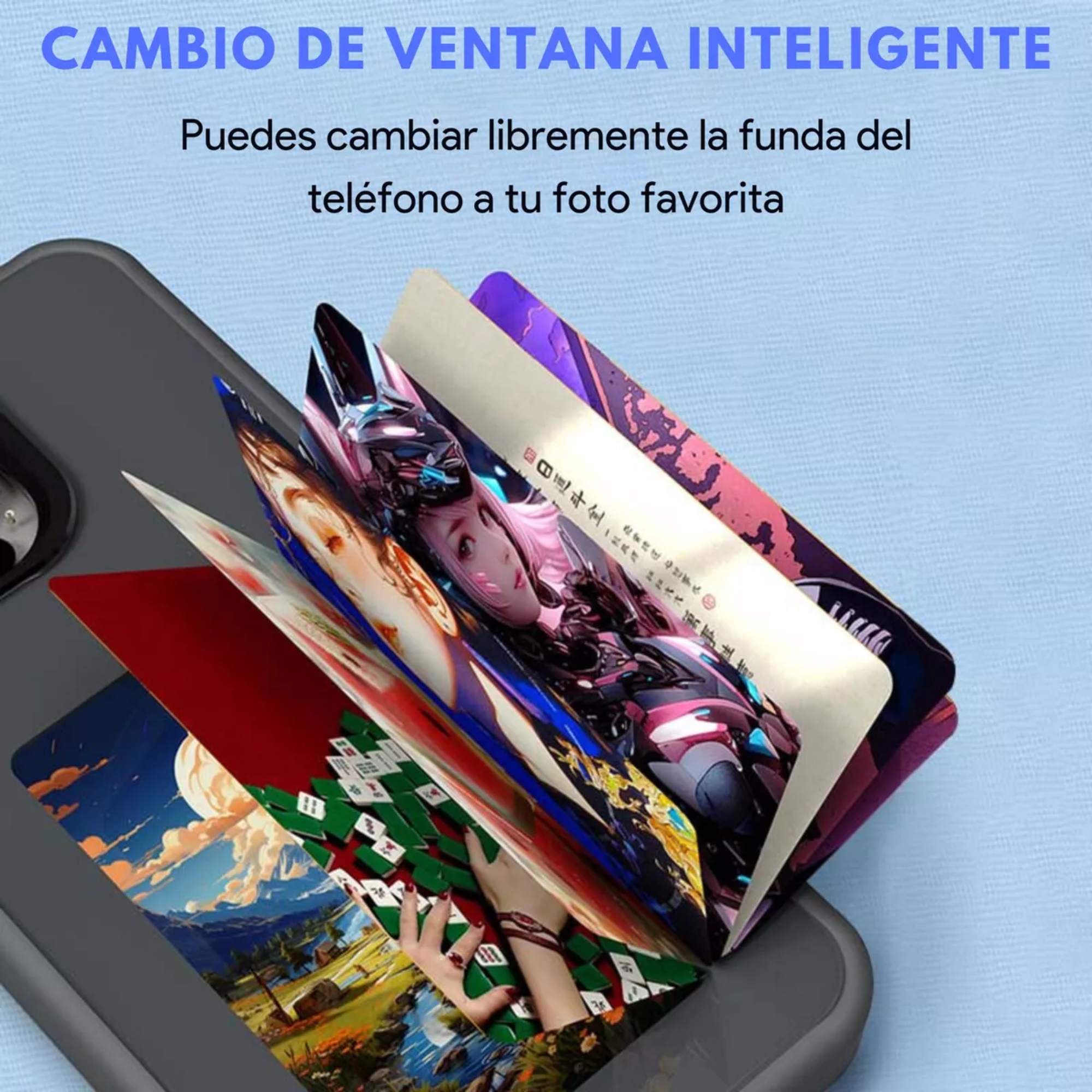 Foto 2 | Funda Tinta Inteligente Pantalla Personalizable Mr. Gadgets para Iphone 13/14 Case Con Pantalla De Tinta Electr