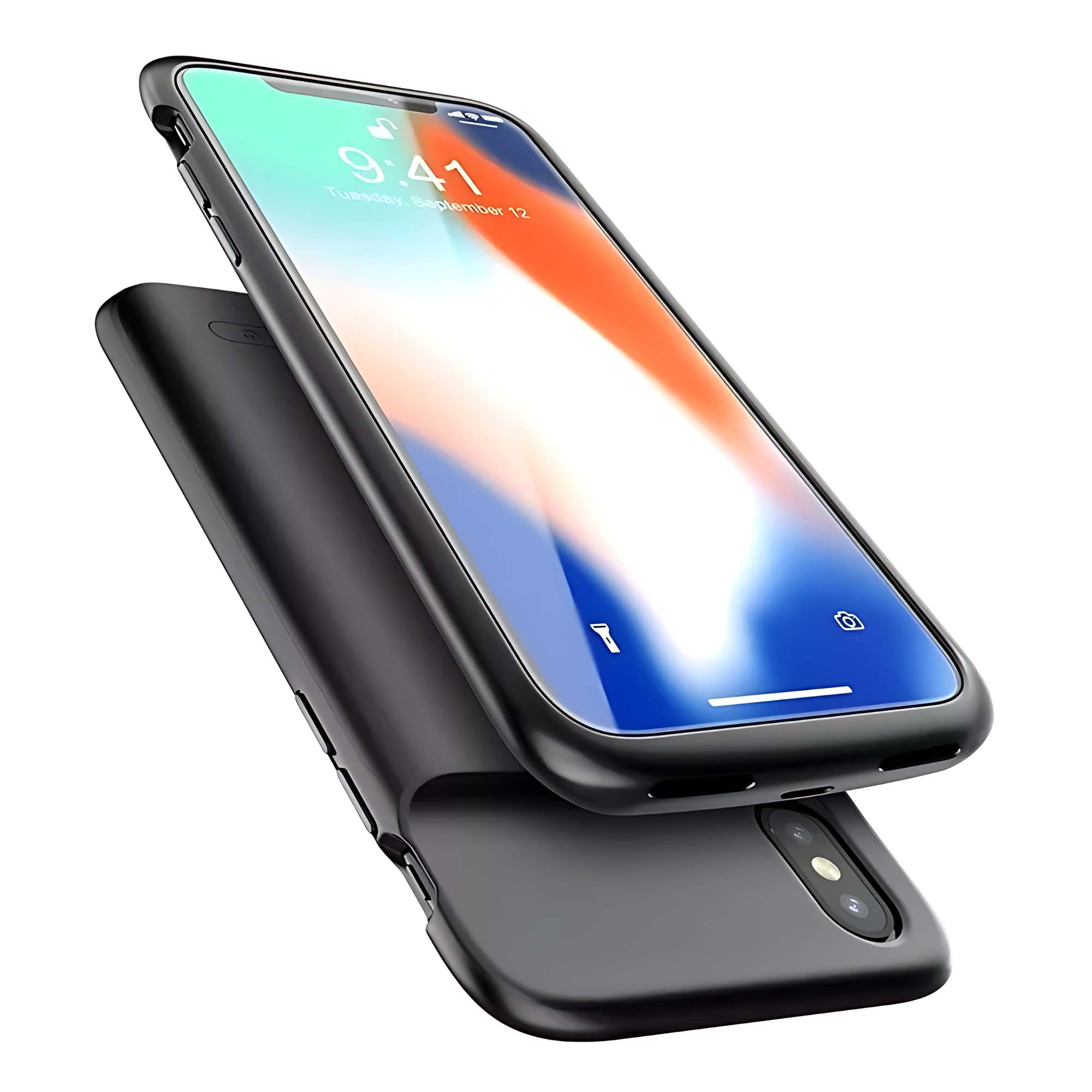 Foto 2 pulgar | Funda Cargador Powerbank 5200mah Para iPhone X/xs Plus Protección 2 en 1