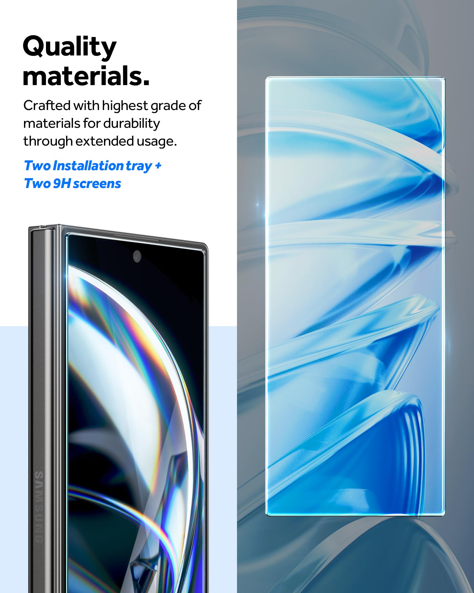 Foto 5 pulgar | Protector De Pantalla Caseology Snap Fit Para Samsung Galaxy Z Fold 6 - Venta Internacional.