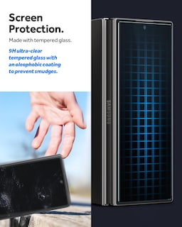 Foto 5 | Protector De Pantalla Caseology Snap Fit Para Samsung Galaxy Z Fold 6 - Venta Internacional.