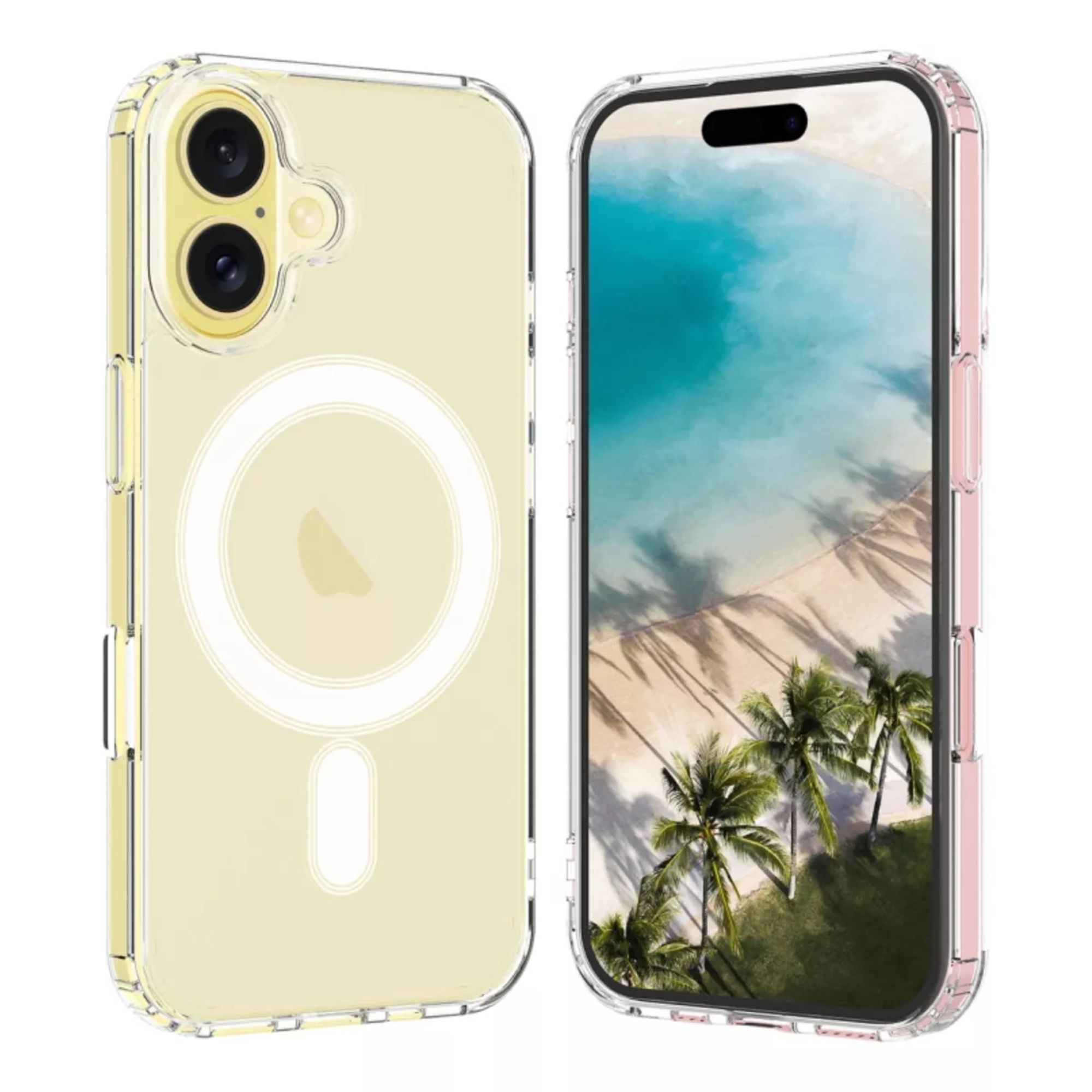 Foto 2 pulgar | Funda Transparente Clear Case Color Para Iphone 16 Plus / Transparente