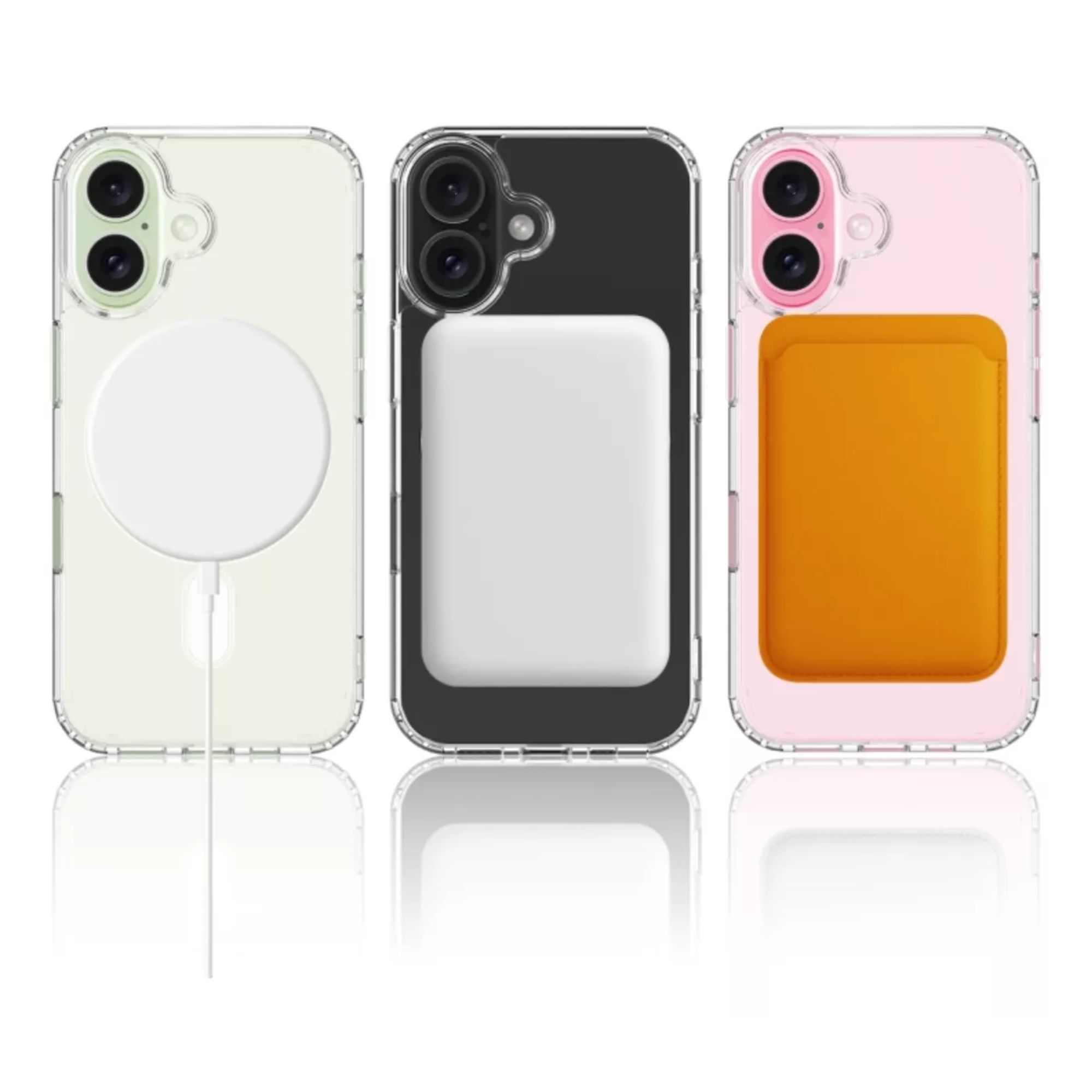 Foto 5 pulgar | Funda Transparente Clear Case Color Para Iphone 16 Plus / Transparente