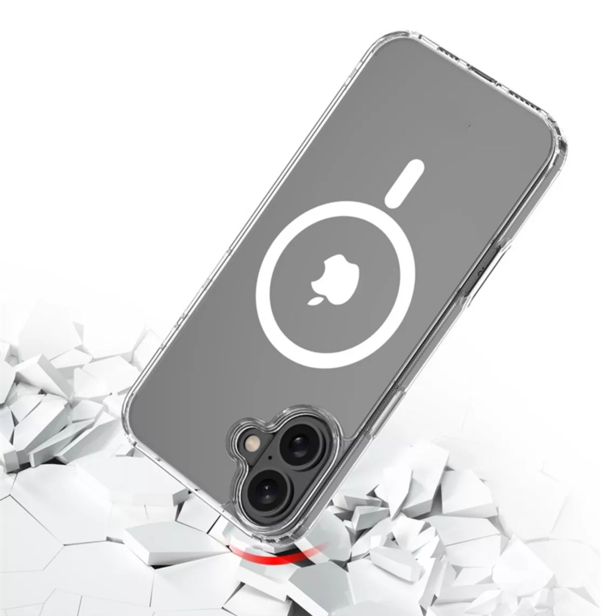 Foto 8 pulgar | Funda Transparente Clear Case Color Para Iphone 16 Plus / Transparente