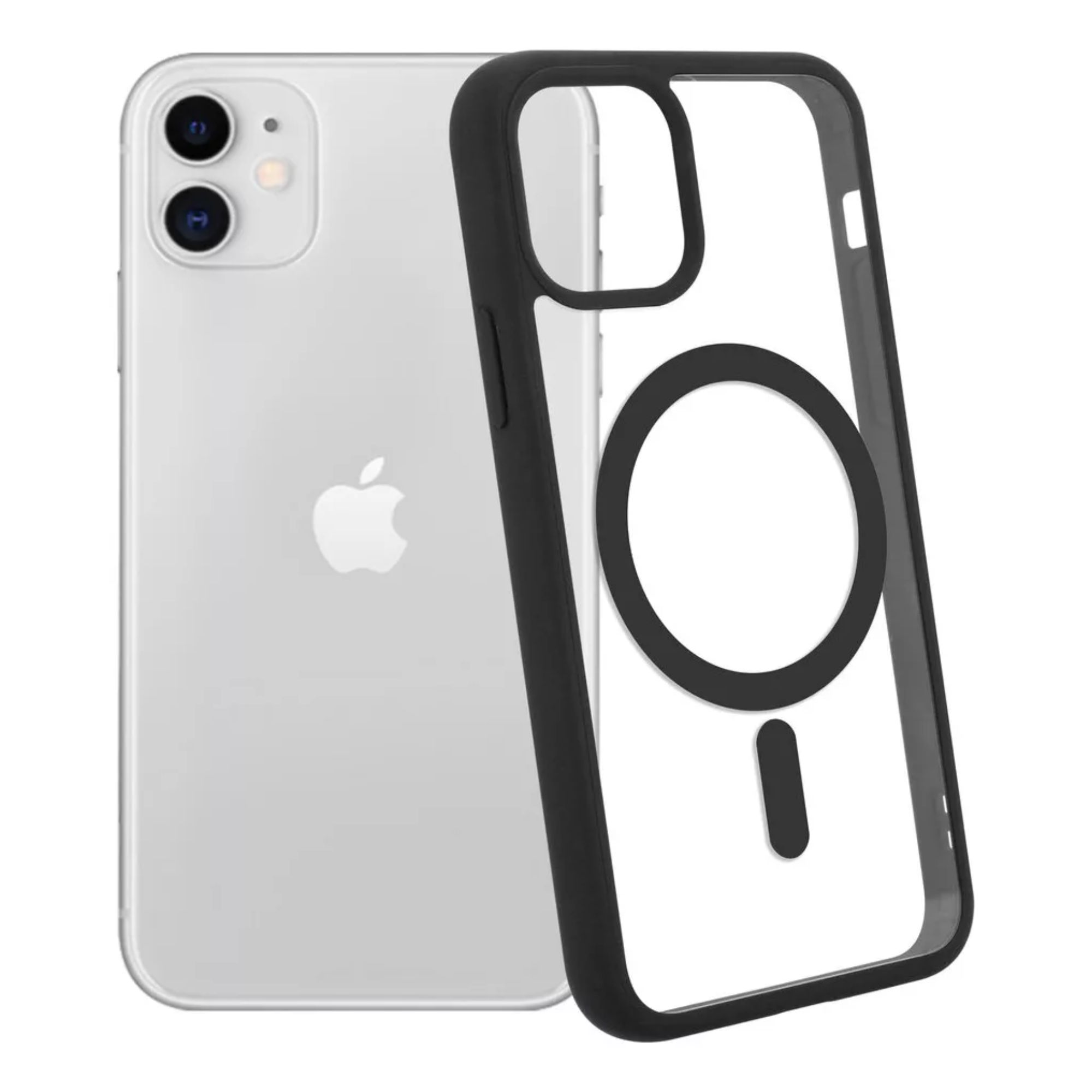 Foto 4 pulgar | Funda Transparente Clear Case Color Para Iphone 16 / Negro