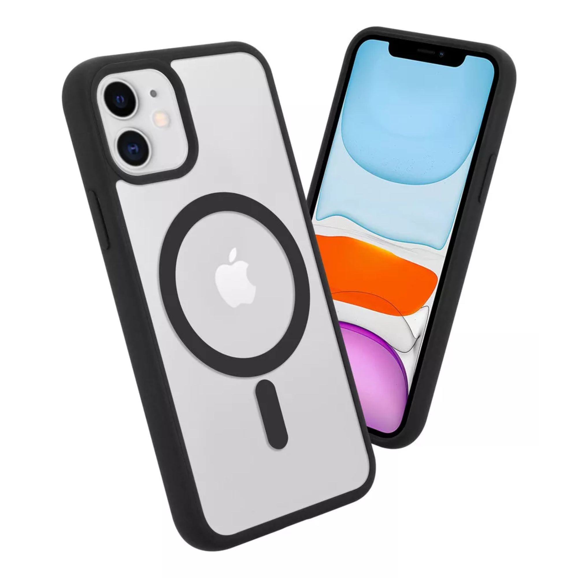 Foto 7 pulgar | Funda Transparente Clear Case Color Para Iphone 16 / Negro