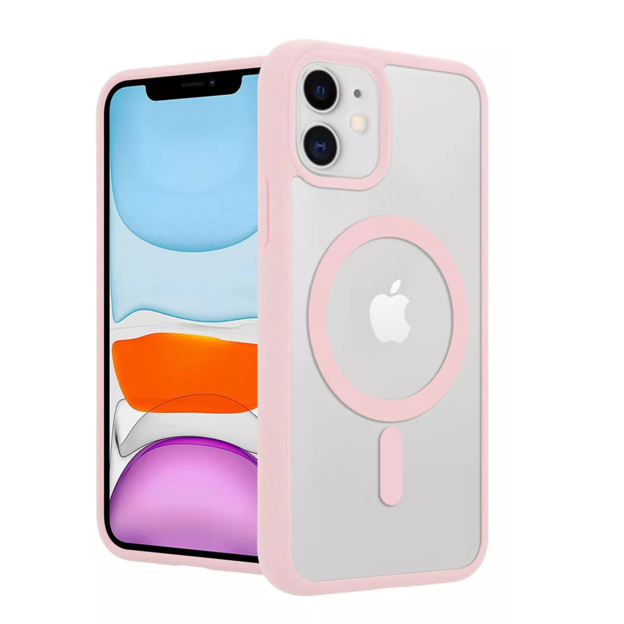 Foto 2 pulgar | Funda Transparente Clear Case Color Para Iphone 16 / Rosa