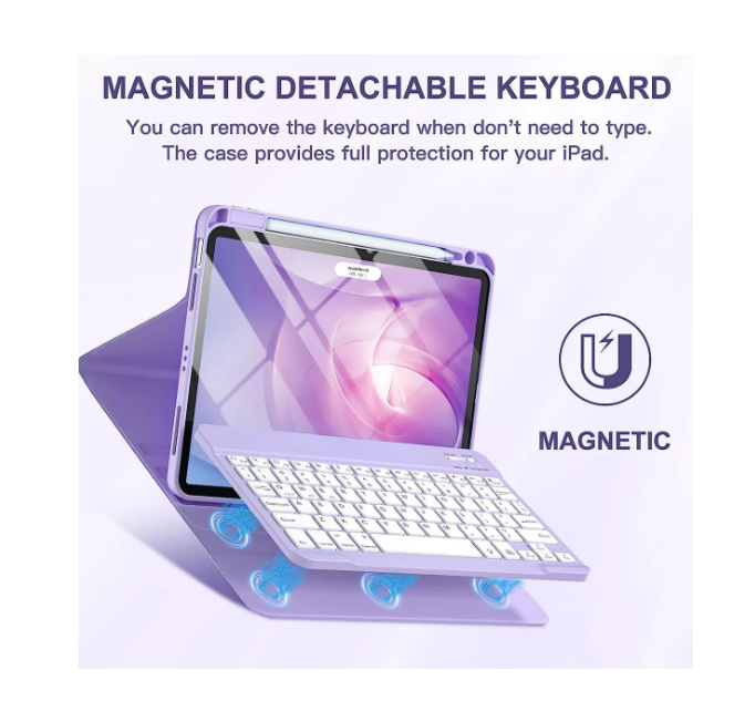 Foto 4 pulgar | Funda Con Teclado Mouse+ Lapiz Para Xiaomi Mi Pad 6