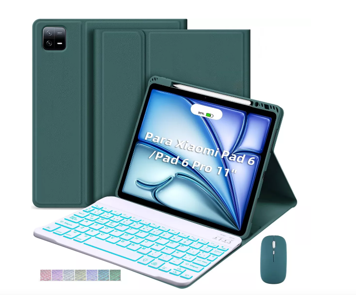 Foto 1 | Funda Con Teclado Mouse+ Lapiz Para Xiaomi Mi Pad 6