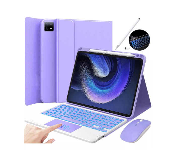 Funda Con Teclado Mouse+lapiz Para Xiaomi Pad 6/6 Pro 11'' Ñ