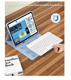 Foto 3 | Funda Con Teclado Mouse+ Lapiz Para Xiaomi Mi Pad 6