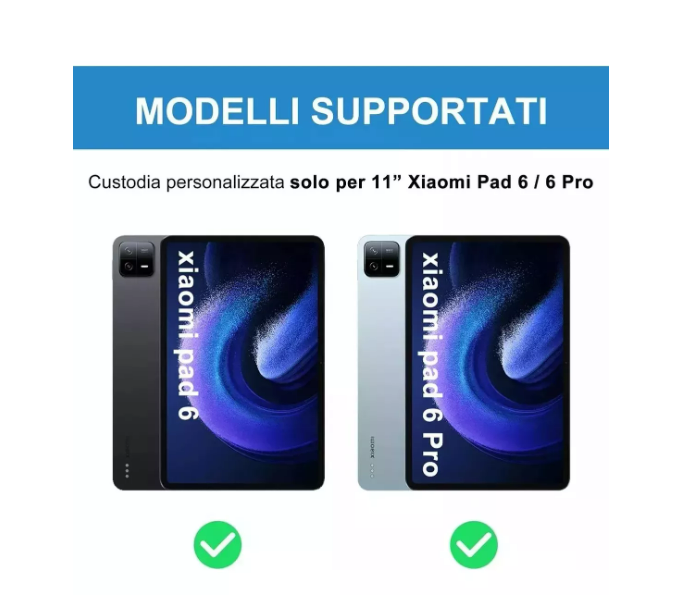 Foto 2 | Funda Con Teclado Mouse+ Lapiz Para Xiaomi Mi Pad 6