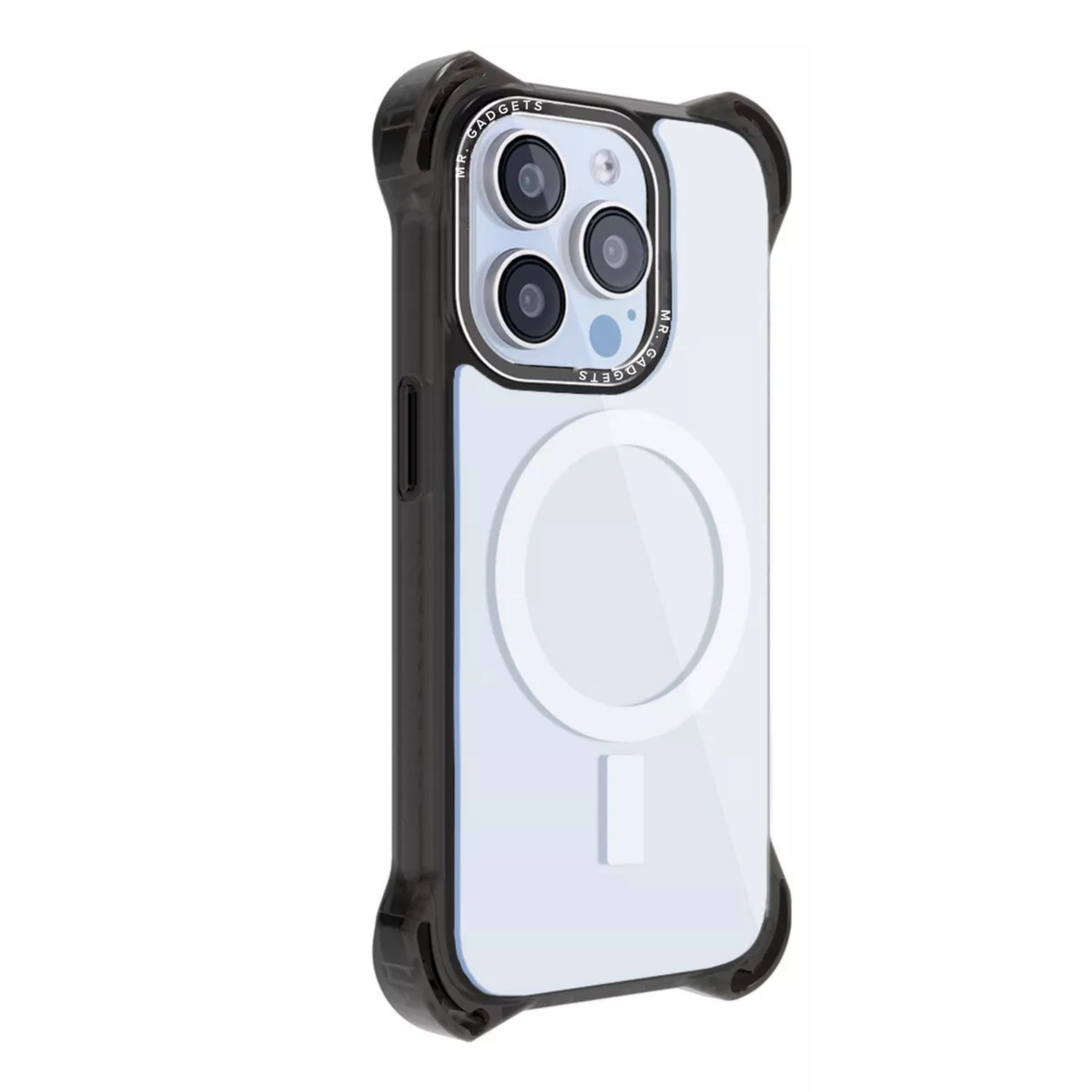 Foto 2 | Funda Transparente Uso Rudo Ultra Bounce Para Iphone 15 Transparente Con Negro