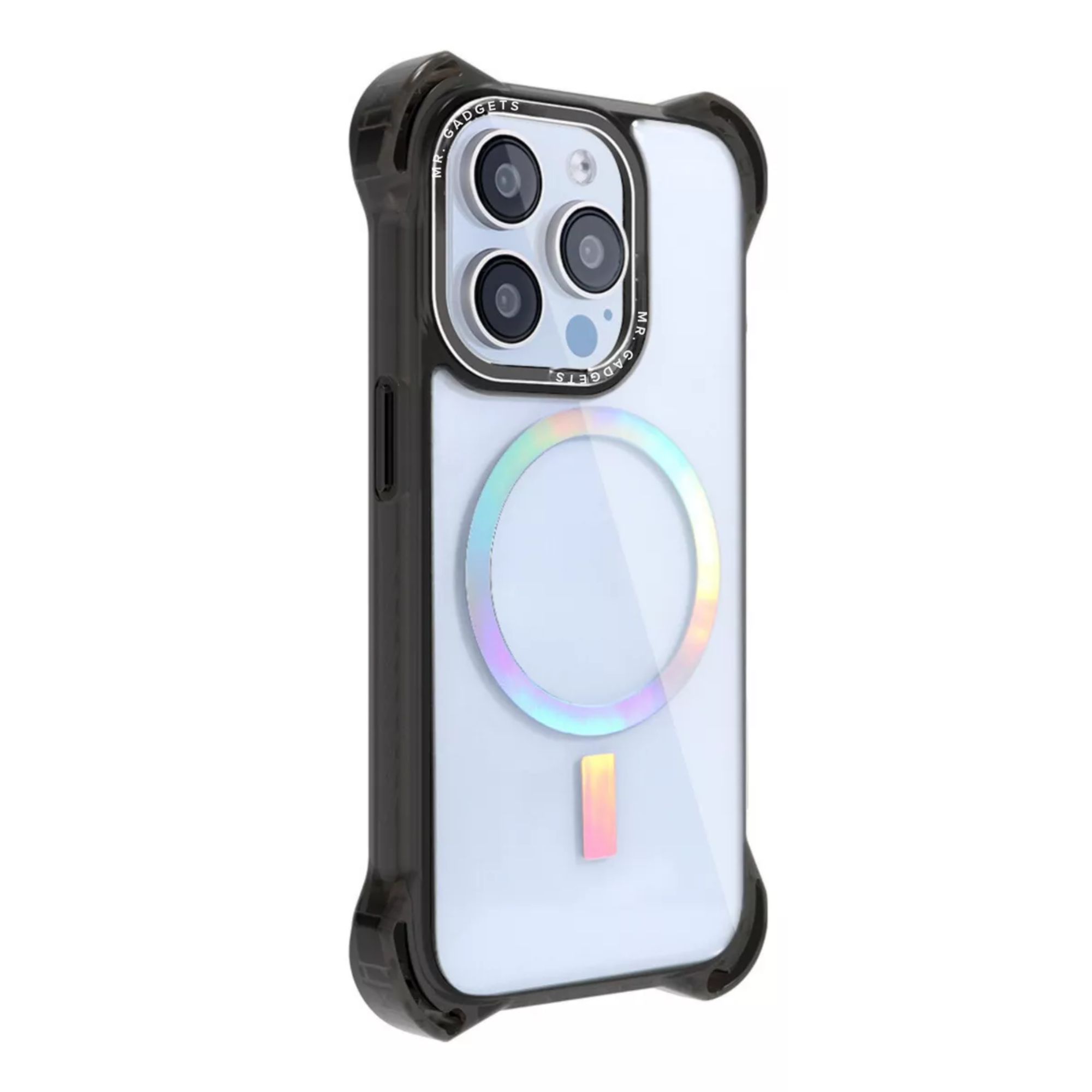 Foto 3 pulgar | Funda Case Uso Rudo Ultra Bounce Epoxi Para Iphone 15 Pro Max Tornasol Magsafe