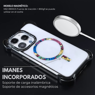 Foto 4 | Funda para iPhone 15 Negro
