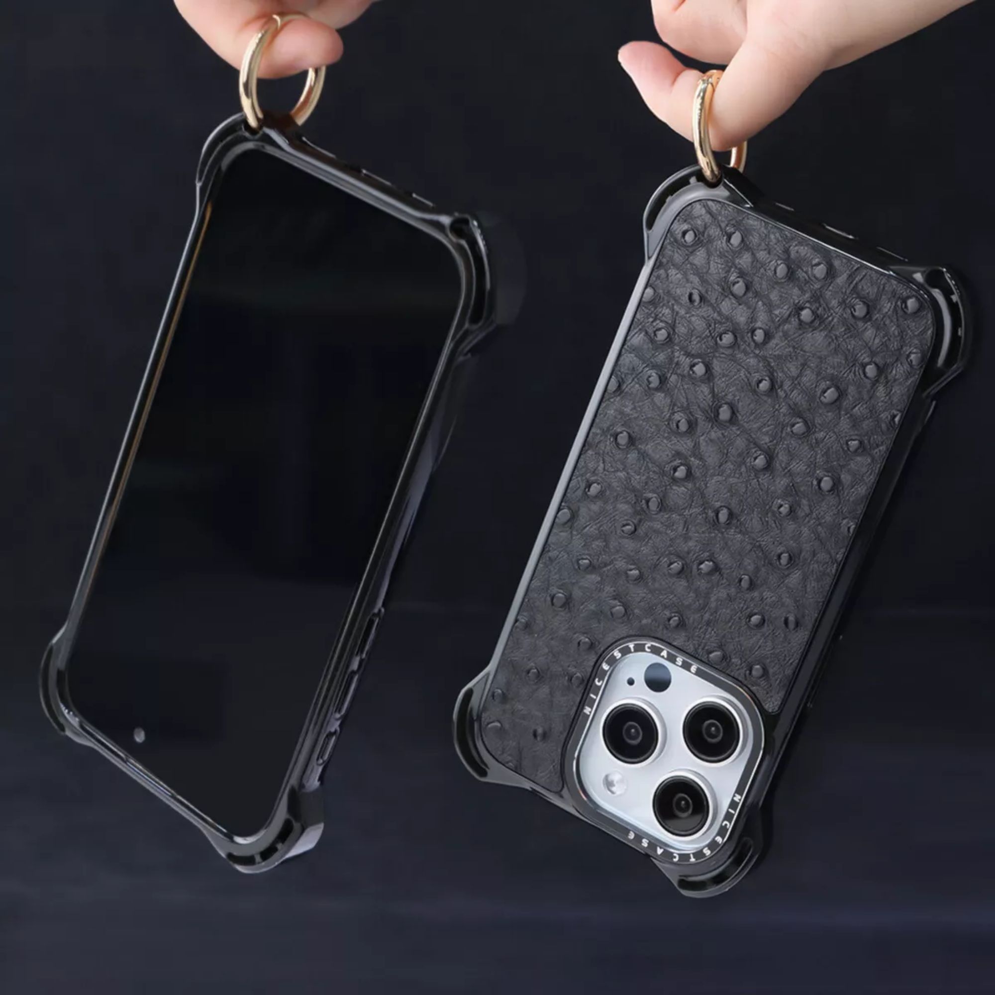 Foto 7 pulgar | Funda Uso Rudo Para Iphone Magsafe Ultra Bounce Animal Print Protector Para Iphone 13 Pro / Cocodrilo