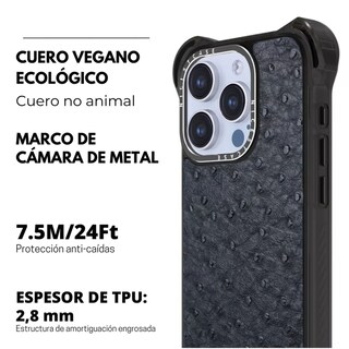 Foto 8 | Funda Uso Rudo Para Iphone Magsafe Ultra Bounce Animal Print Protector Para Iphone 14 Plus/15 Plus / Cocodrilo