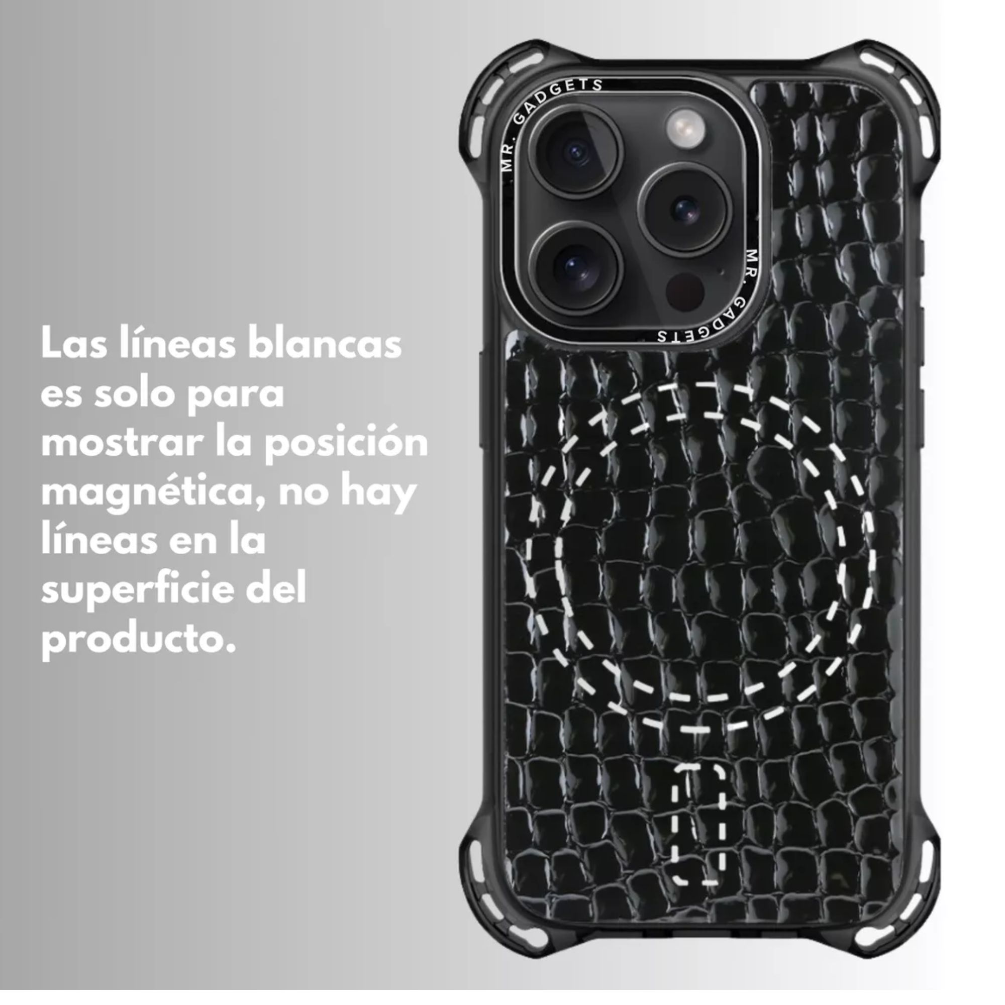 Foto 6 pulgar | Funda Uso Rudo para Iphone Magsafe Ultra Bounce Animal Print 13 y 14