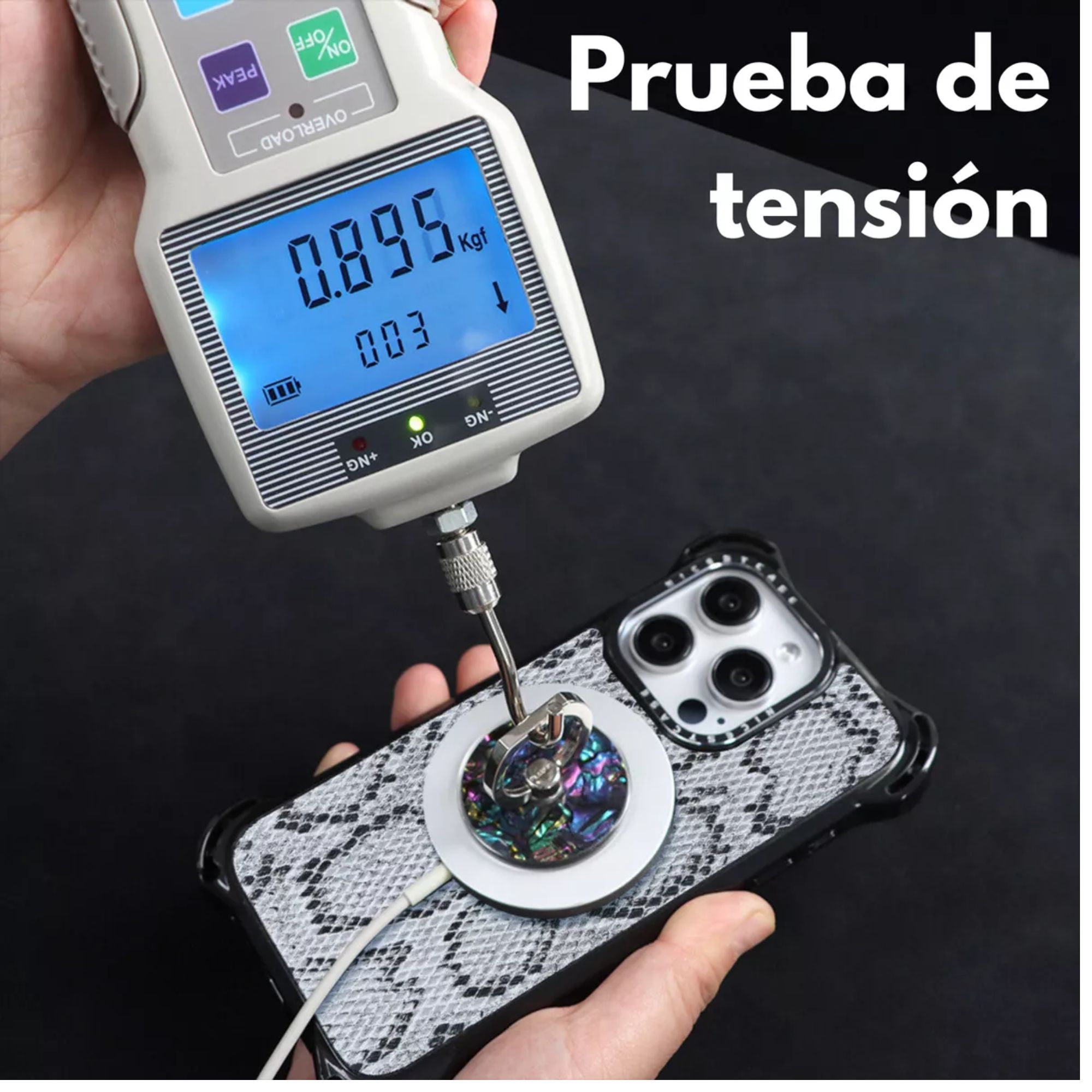 Foto 6 pulgar | Protector Mr. Gadgets para iPhone 14 Pro Max