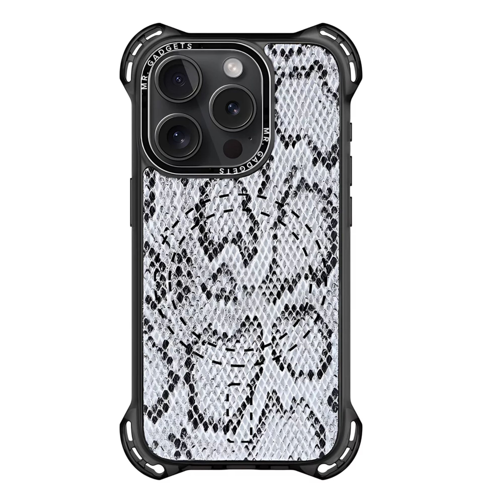 Foto 2 pulgar | Funda Uso Rudo Para Iphone Magsafe Ultra Bounce Animal Print Protector Para Iphone 15 Pro / Piton