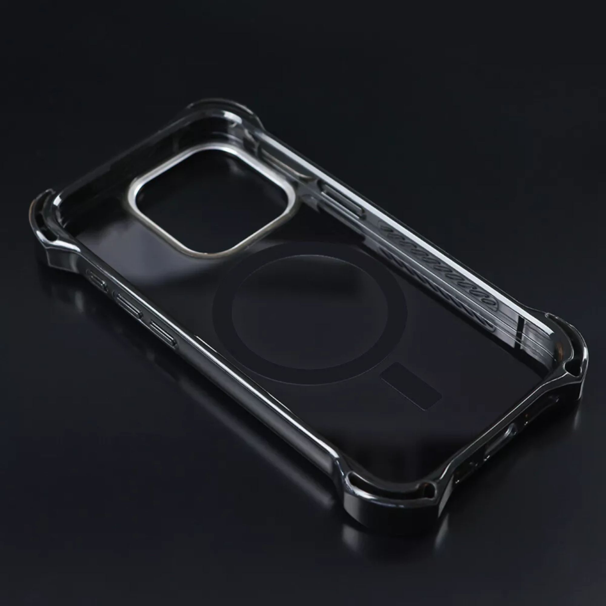 Foto 3 pulgar | Funda Uso Rudo Para Iphone Magsafe Ultra Bounce Animal Print Protector Para Iphone 15 Promax / Cocodrilo