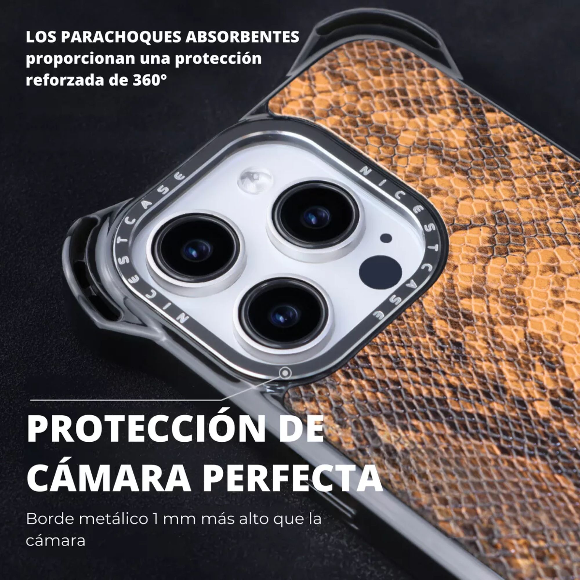 Foto 9 pulgar | Protector Mr. Gadgets para iPhone 15 Pro max Boa