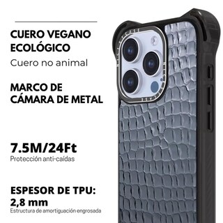 Foto 7 | Funda de Uso Rudo para iPhone Mr. Gadgets Magsafe Ultra Bounce Animal Print
