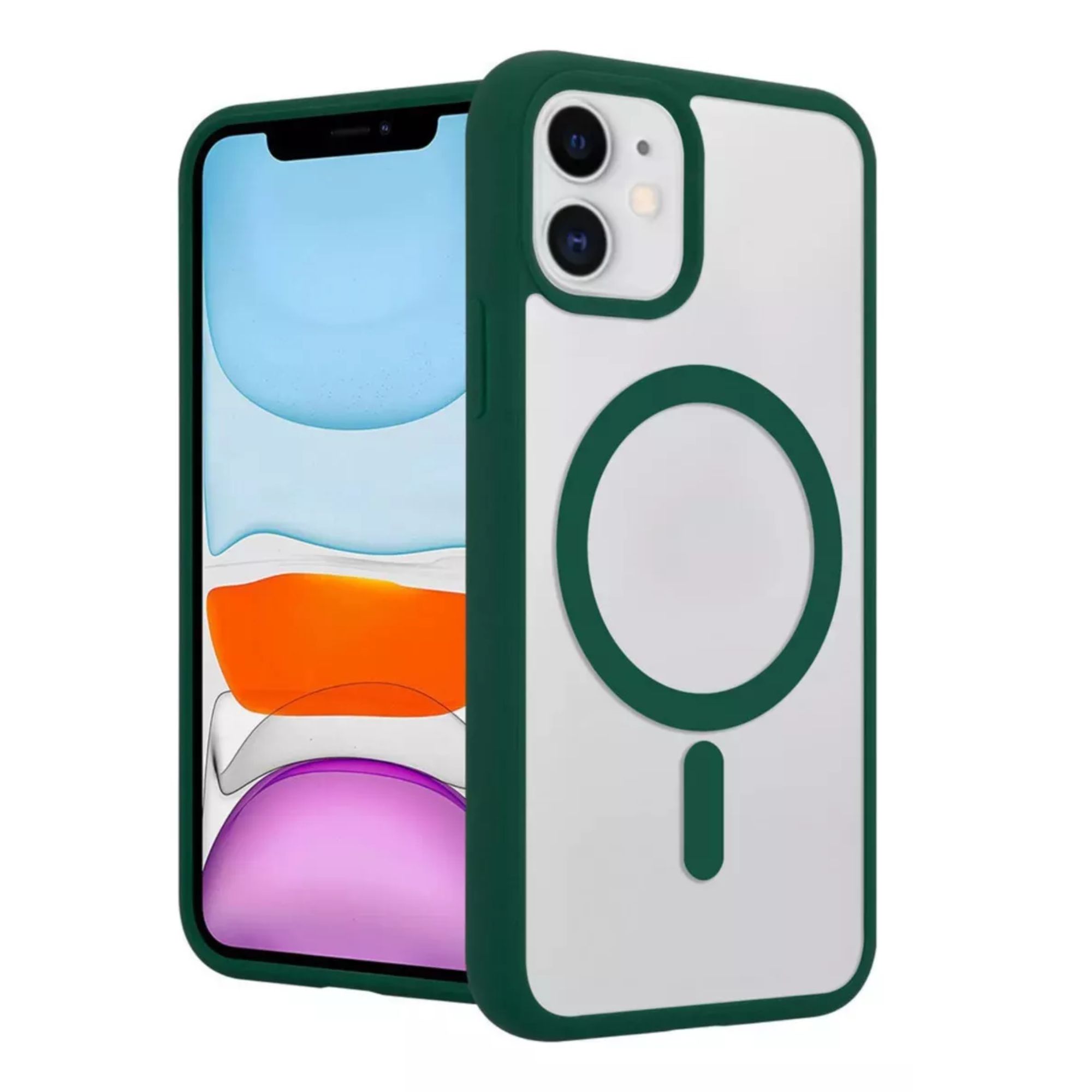 Foto 3 pulgar | Kit Mica Cámara Para Iphone 16 + Funda Case Transparente Para Iphone 16 / Verde