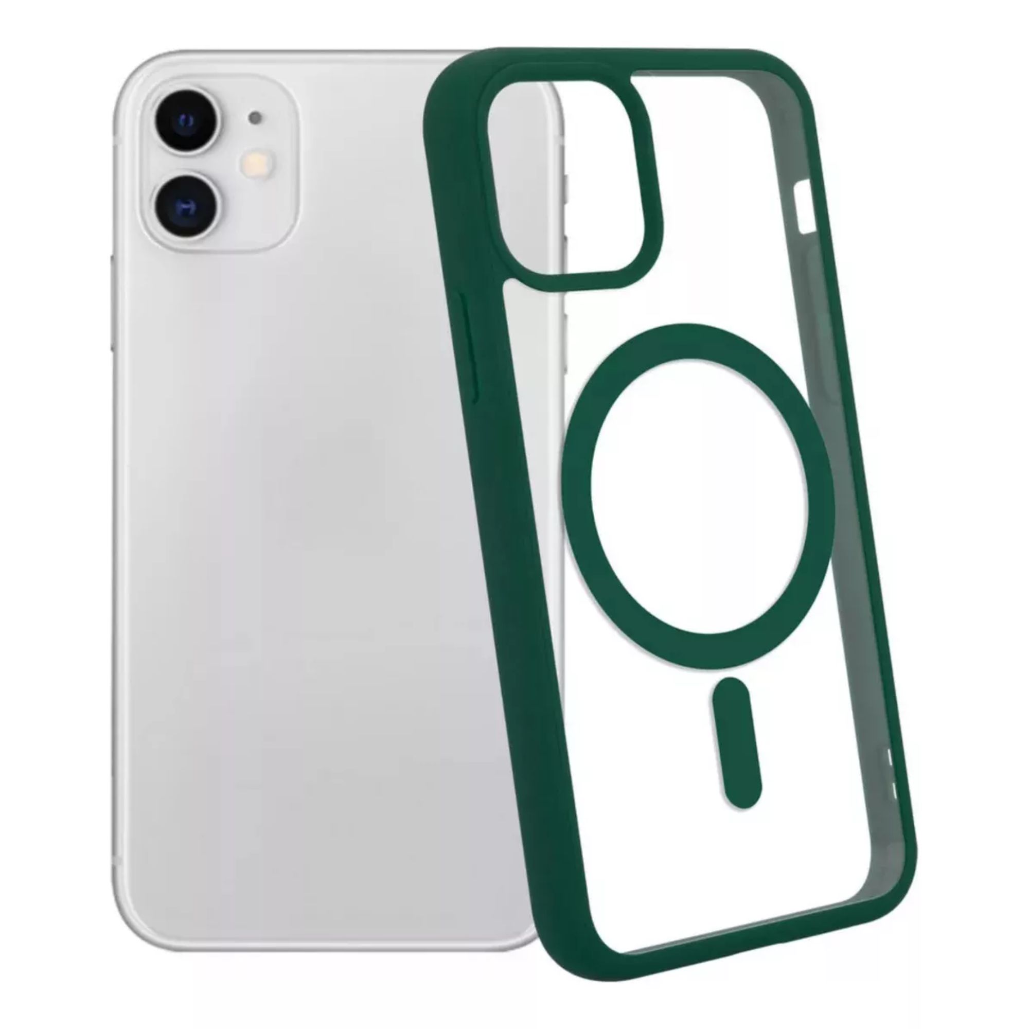 Foto 5 pulgar | Kit Mica Cámara Para Iphone 16 + Funda Case Transparente Para Iphone 16 / Verde