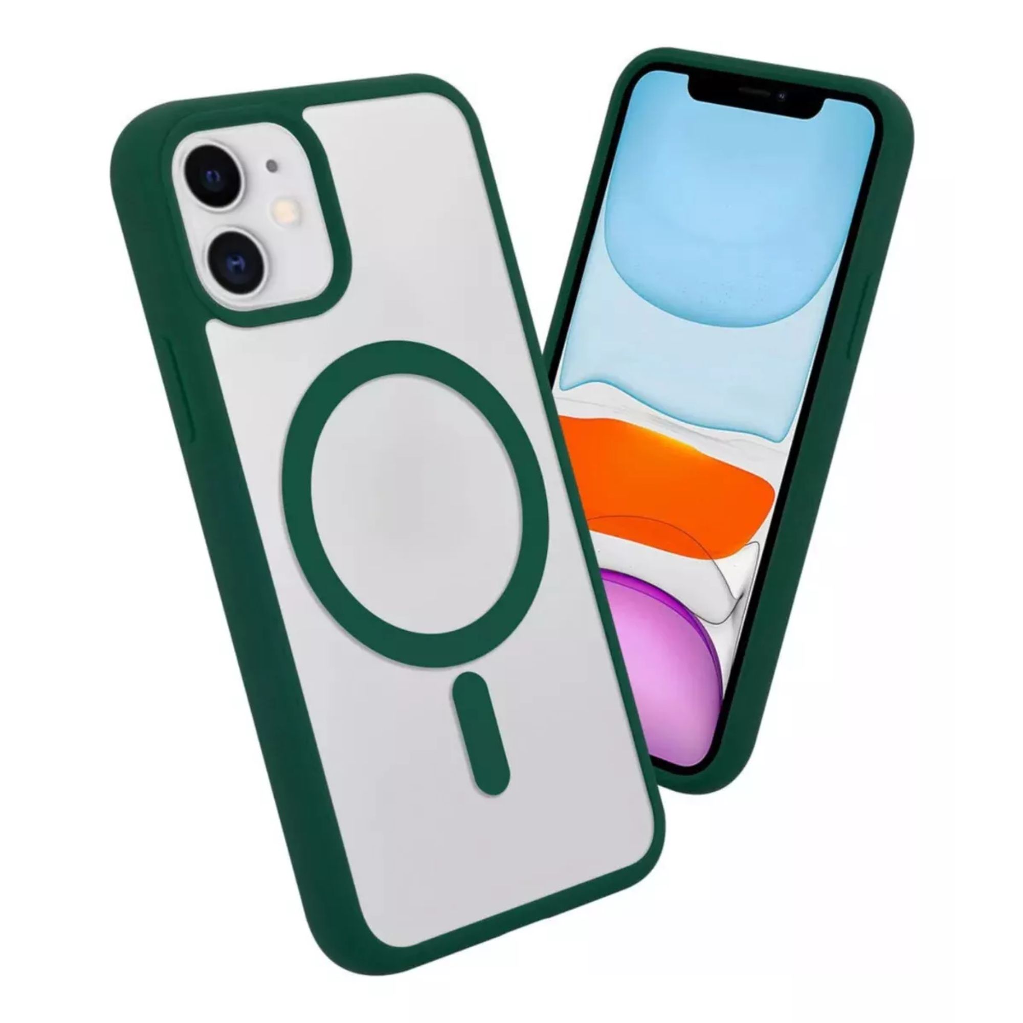 Foto 7 pulgar | Kit Mica Cámara Para Iphone 16 + Funda Case Transparente Para Iphone 16 / Verde