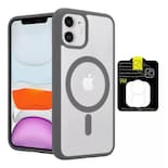 Kit Mica Cámara Para Iphone 16 + Funda Case Transparente Para Iphone 16 / Titanio Natural