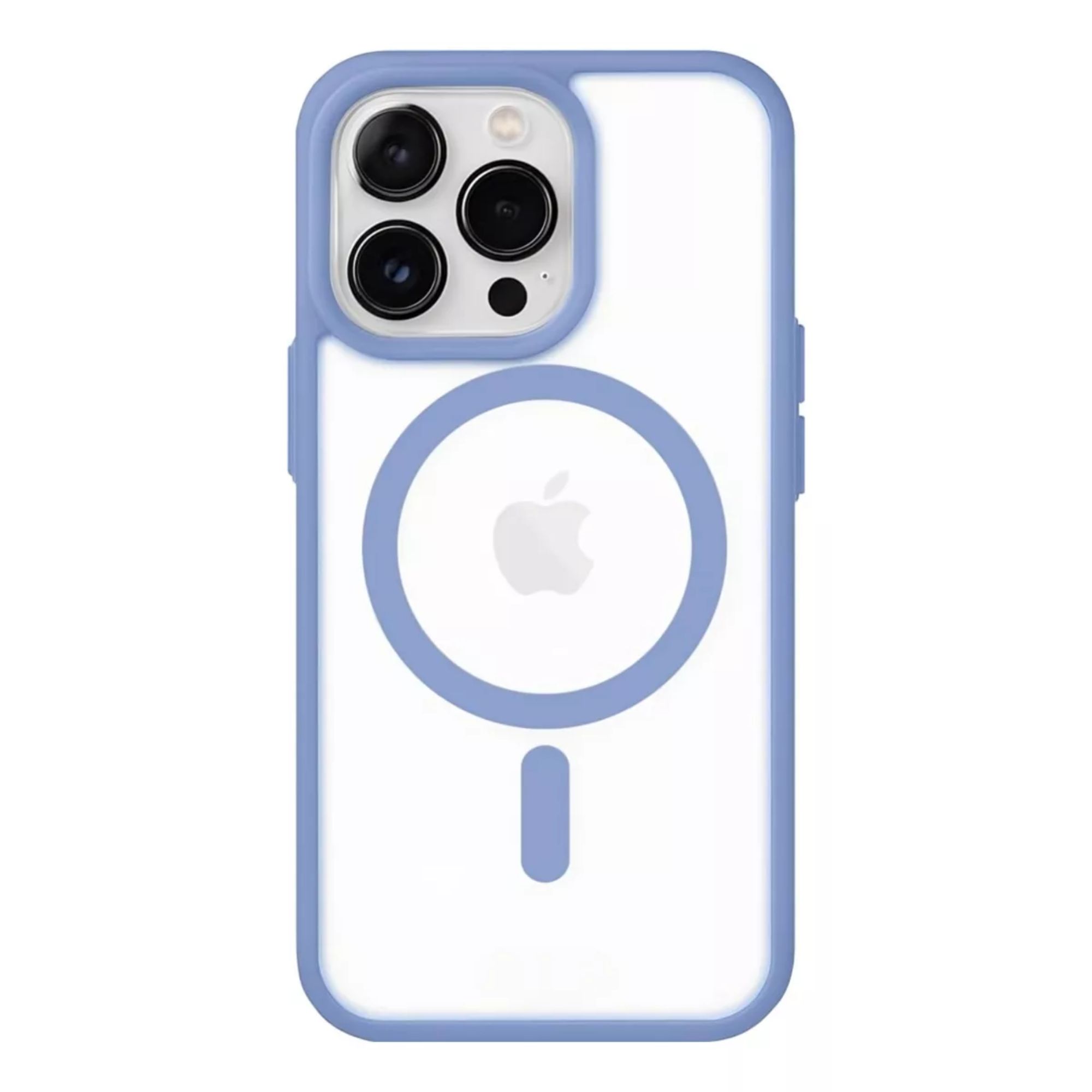 Foto 6 pulgar | Kit Mica Cámara Para Iphone 16 + Funda Case Transparente Para Iphone 16 Plus / Azul Sierra