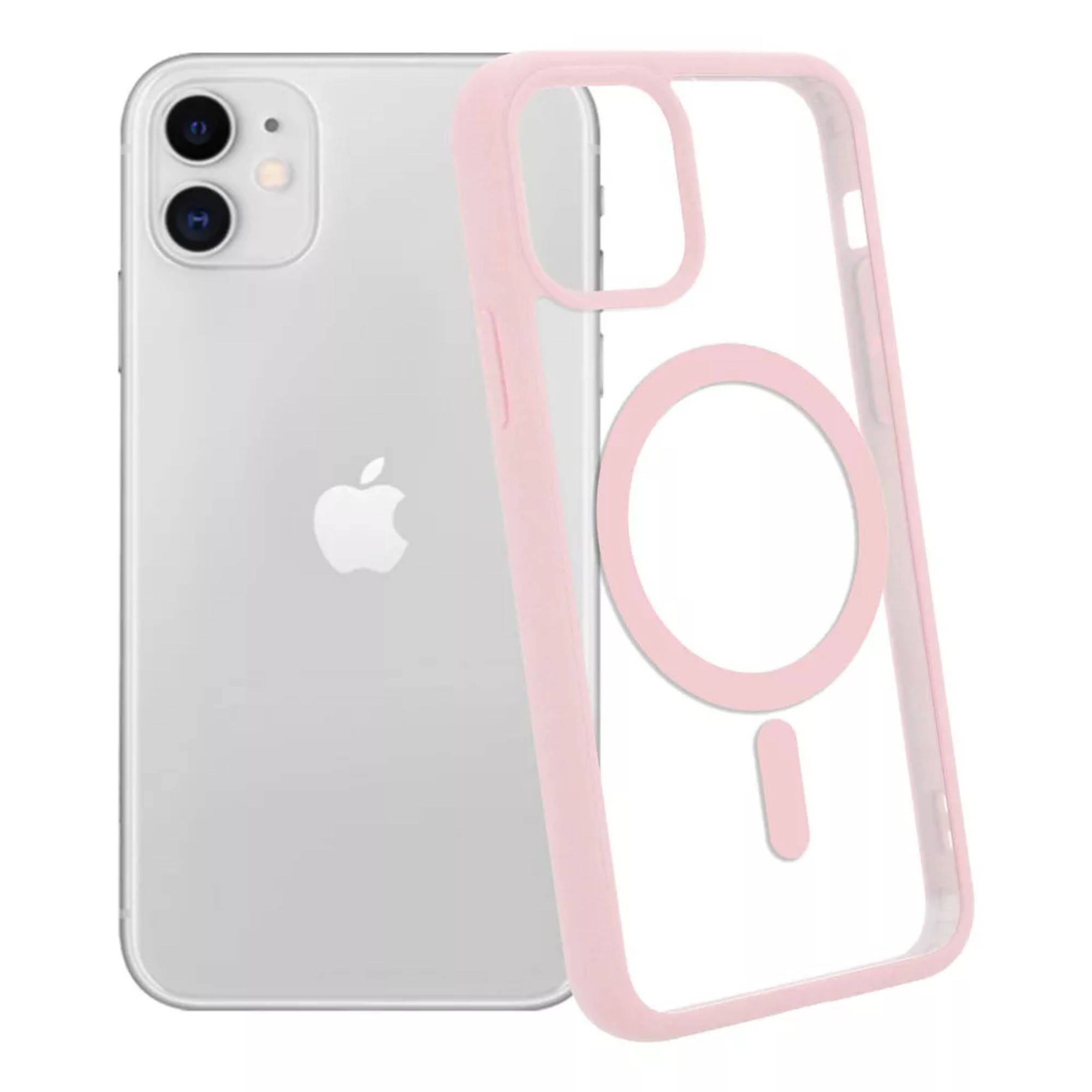 Foto 4 pulgar | Kit Mica Cámara Para Iphone 16 + Funda Case Transparente Para Iphone 16 Pro / Rosa