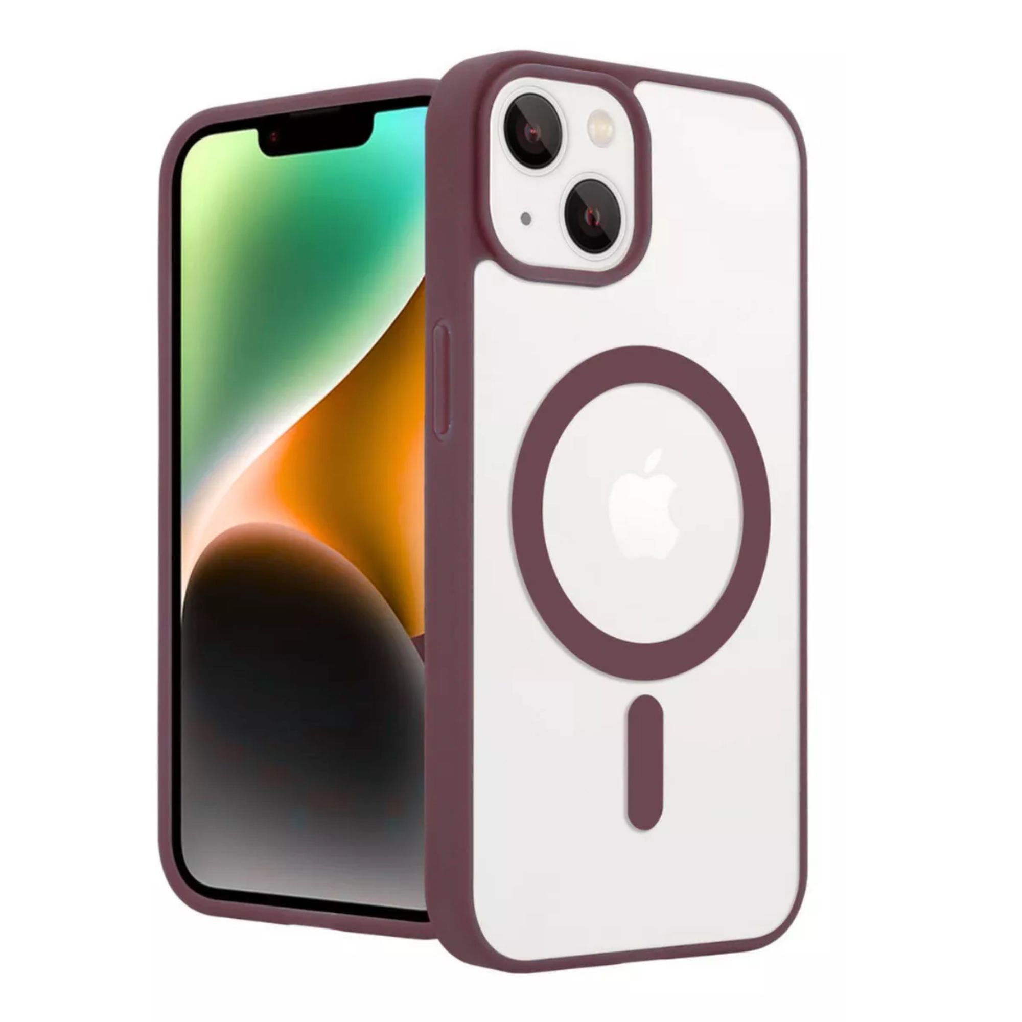 Foto 4 pulgar | Kit Mica Cámara para iPhone 16 + Funda Case Transparente con Vino para iPhone 16 Plus