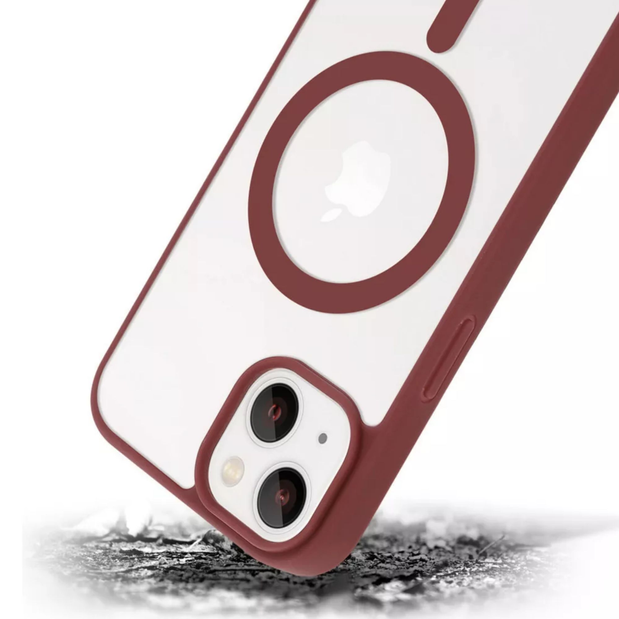 Foto 7 pulgar | Kit Mica Cámara para iPhone 16 + Funda Case Transparente con Vino para iPhone 16 Plus