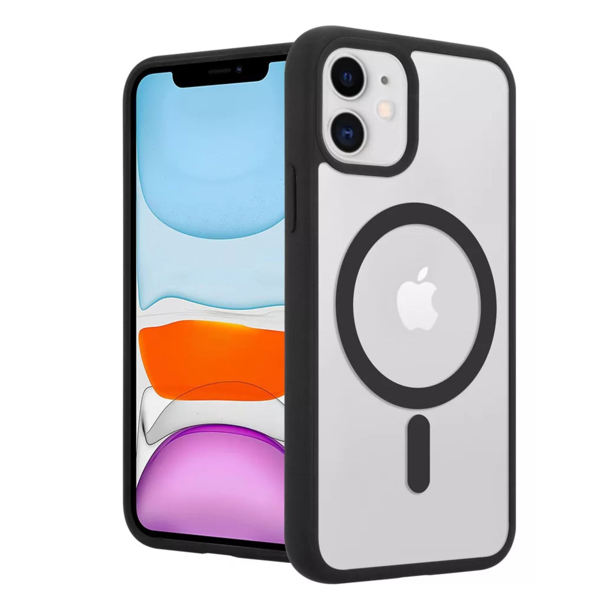 Foto 2 | Kit Mica Cámara + Funda Case Transparente con Negro para iPhone 16 Pro