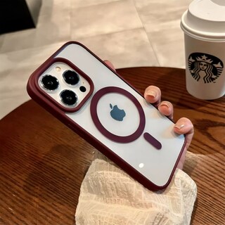 Foto 8 | Kit Mica Cámara Para Iphone 16 + Funda Case Transparente Para Iphone 16 Pro Max / Vino