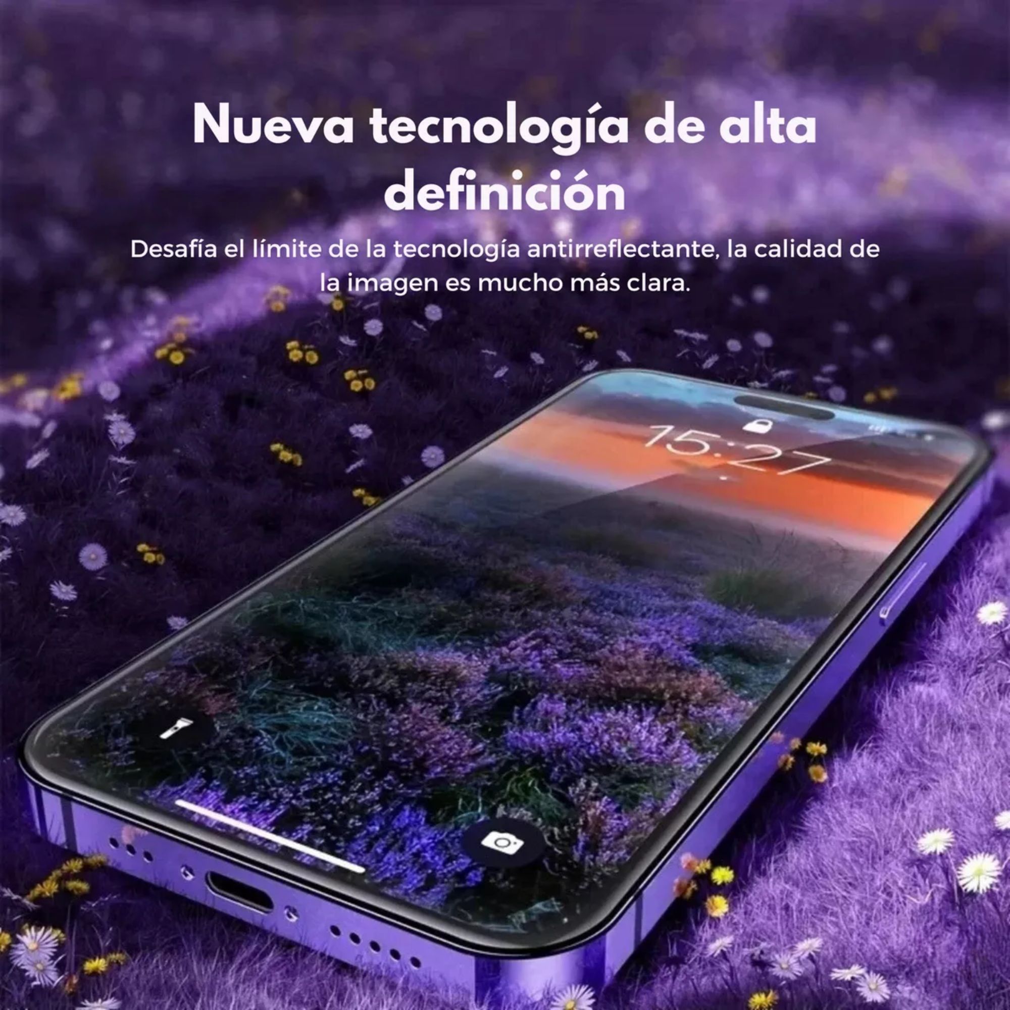 Foto 6 pulgar | Mica Cristal Vidrio Templado 9d Premium Para Iphone 16 Serie Para Iphone 16 Pro