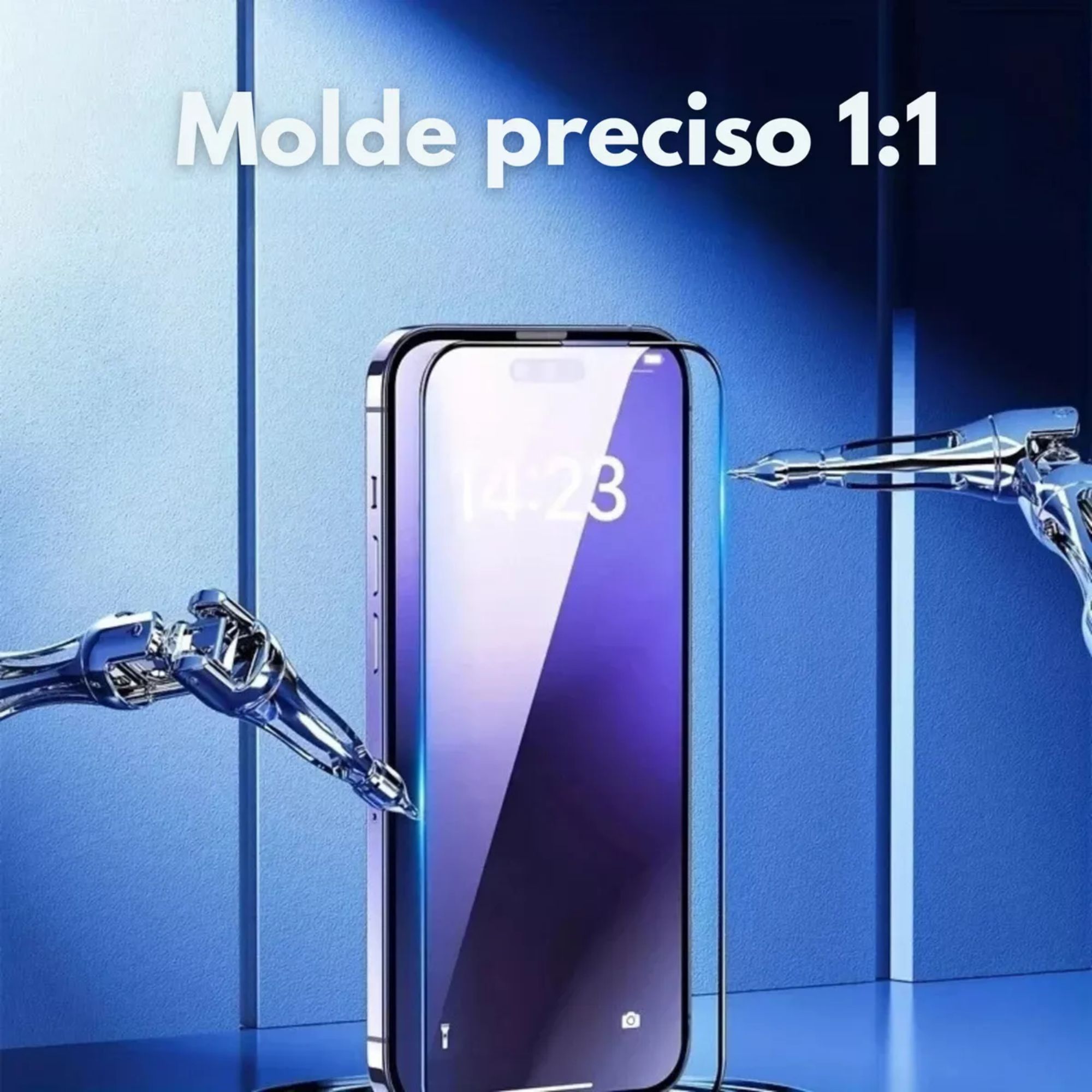 Foto 8 pulgar | Mica Cristal Vidrio Templado 9d Premium Para Iphone 16 Serie Para Iphone 16 Pro