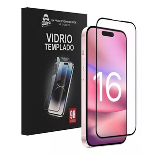 Foto 1 | Mica Cristal Vidrio Templado 9d Premium Para Iphone 16 Serie Para Iphone 16 Plus