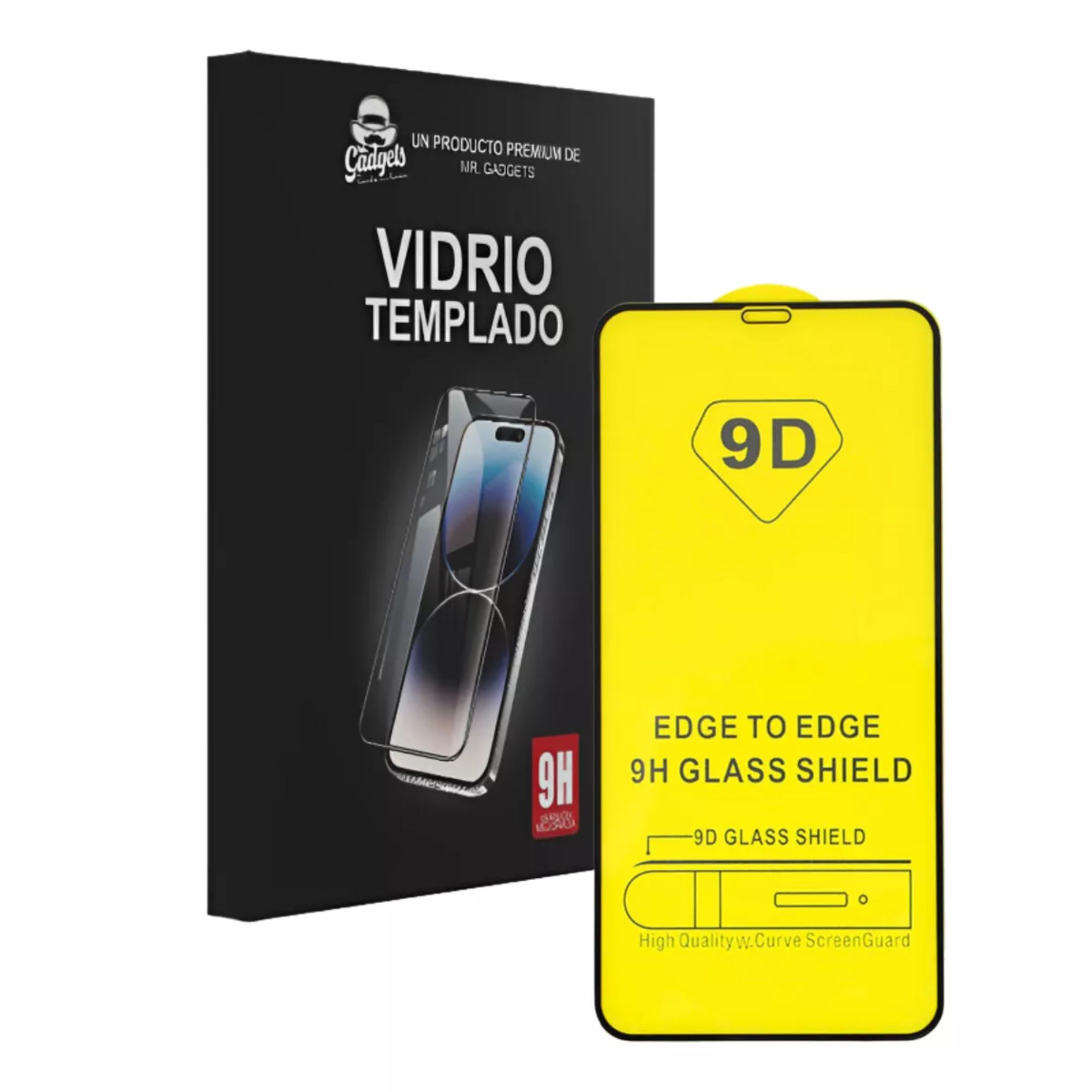 Foto 3 pulgar | Mica Cristal Vidrio Templado 9d Premium Para Iphone 16 Serie Para Iphone 16 Plus
