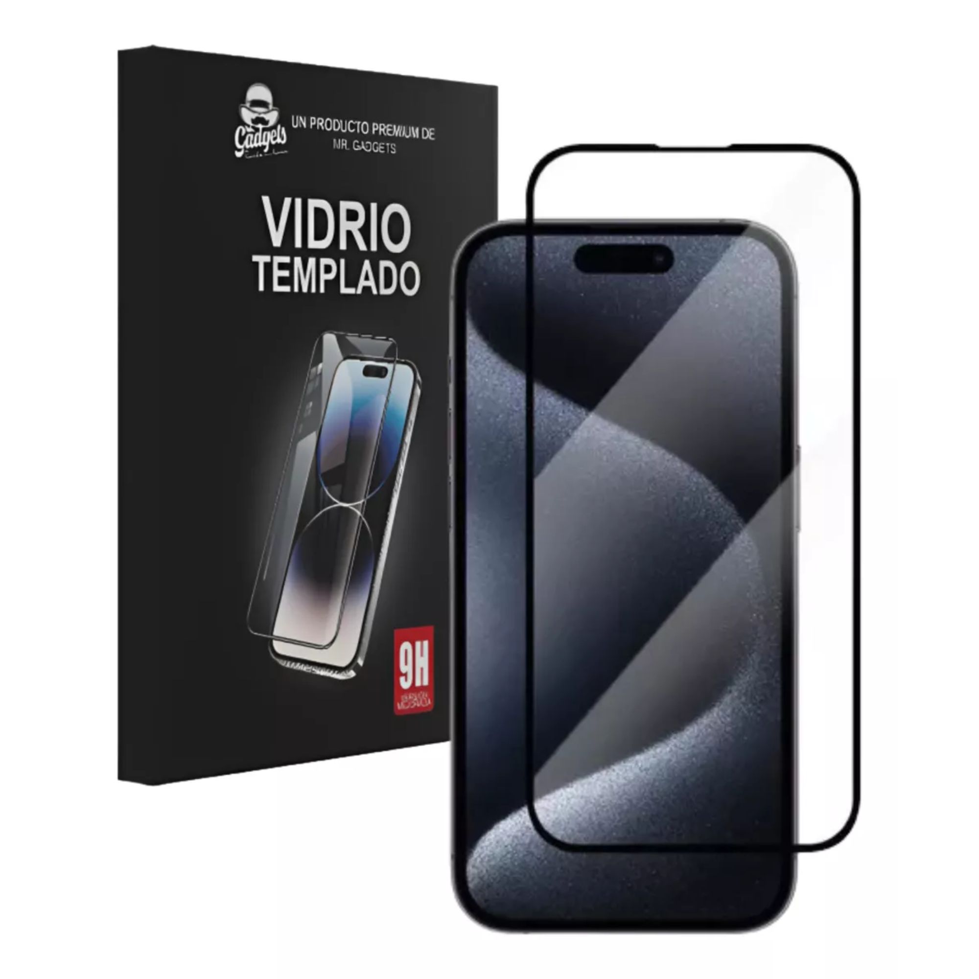 Foto 4 pulgar | Mica Cristal Vidrio Templado 9d Premium Para Iphone 16 Serie Para Iphone 16 Plus